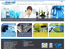 Tablet Screenshot of mexelindustries.com